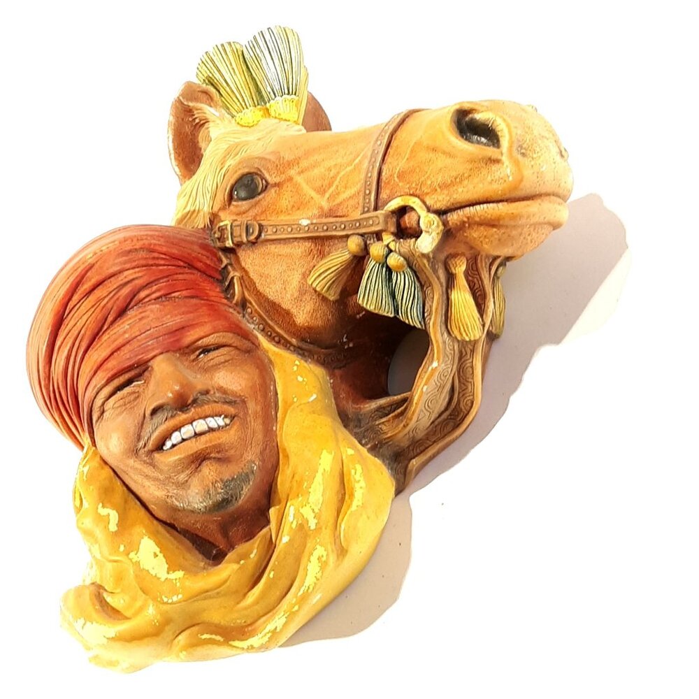 1962 Bossons Lords of the Desert Chalkware England Vintage